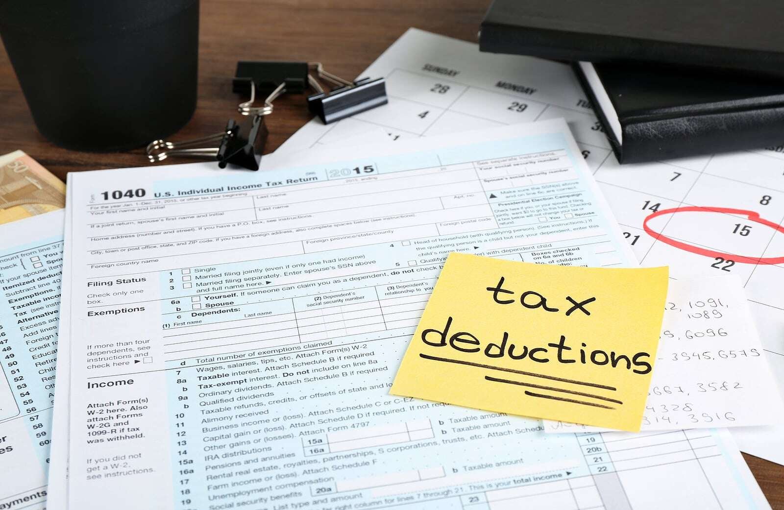 Tax deductions - Gurian CPA Firm in Dallas, Texas